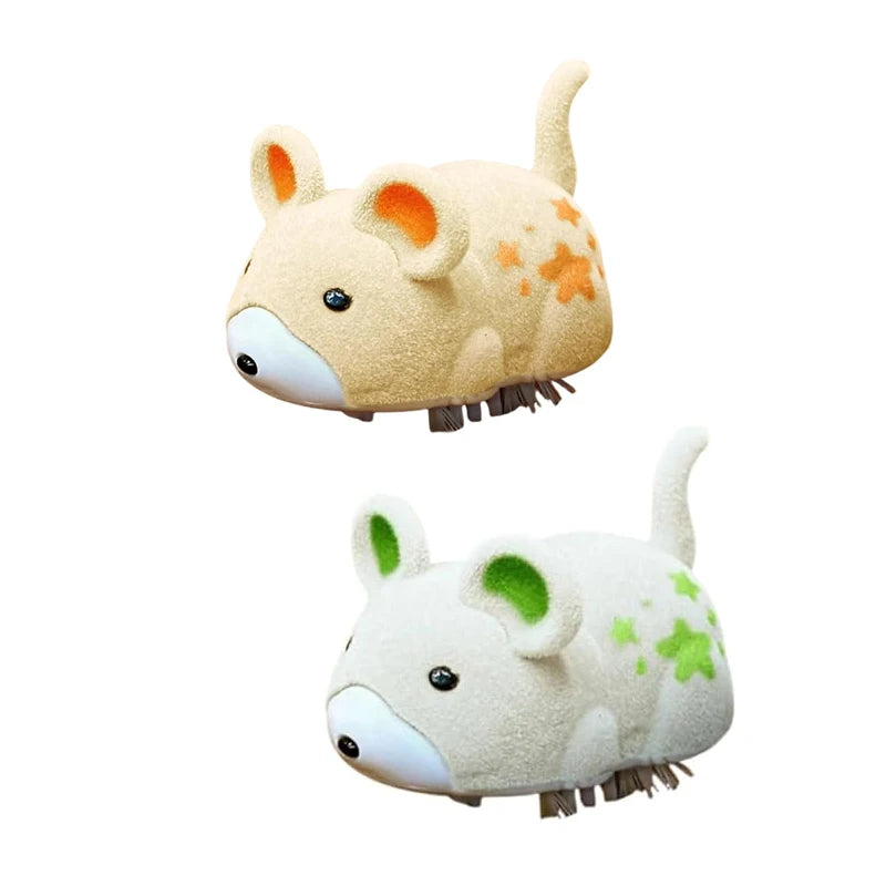 Interactive Cat Toy Electric Cat Toy Mouse Interactive Electric Hamster Cat Toys Self-Moving Obstacles Avoid Pet Supplies
