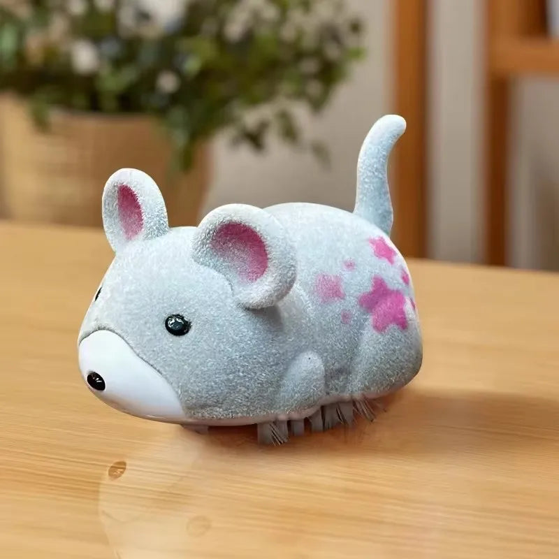 Interactive Cat Toy Electric Cat Toy Mouse Interactive Electric Hamster Cat Toys Self-Moving Obstacles Avoid Pet Supplies